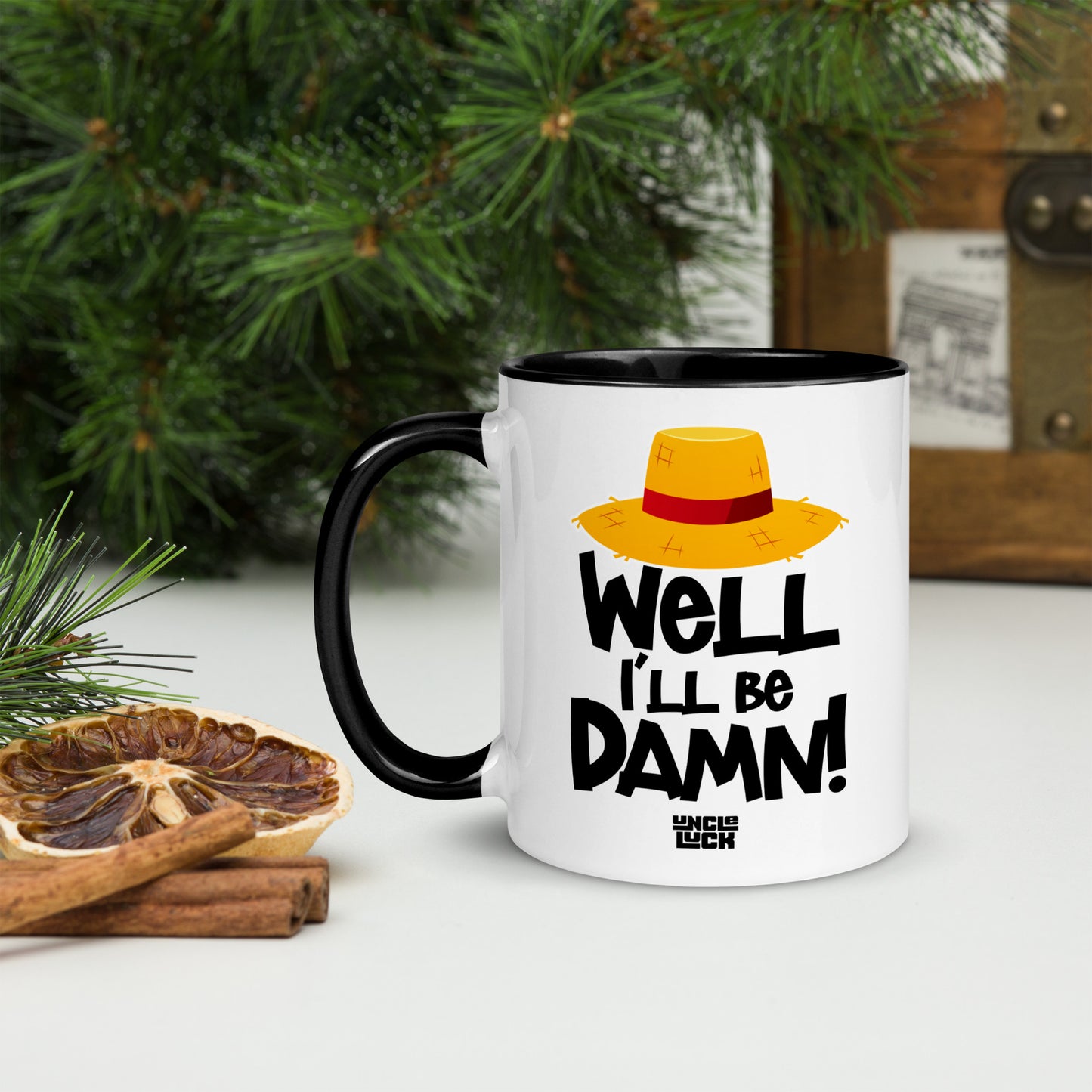 Uncle Luck Mug with Color Inside