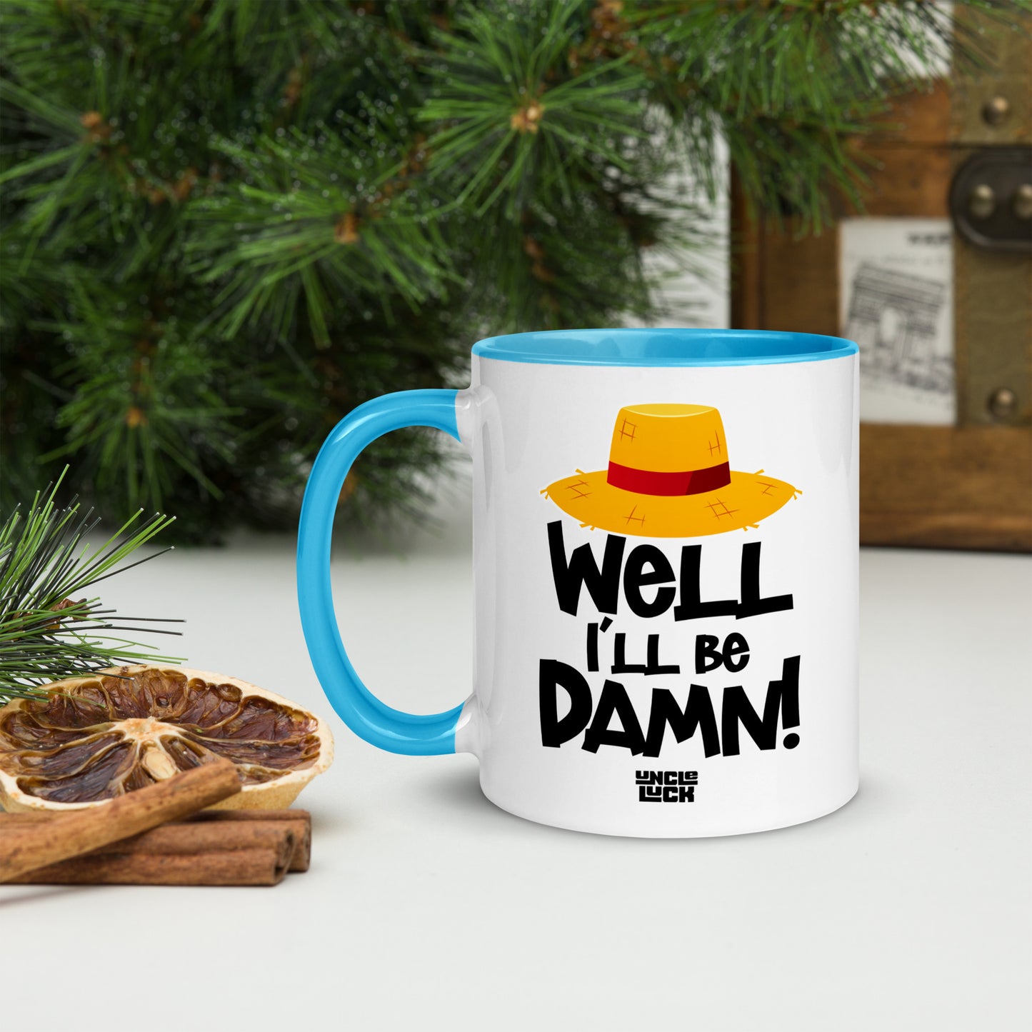 Uncle Luck Mug with Color Inside