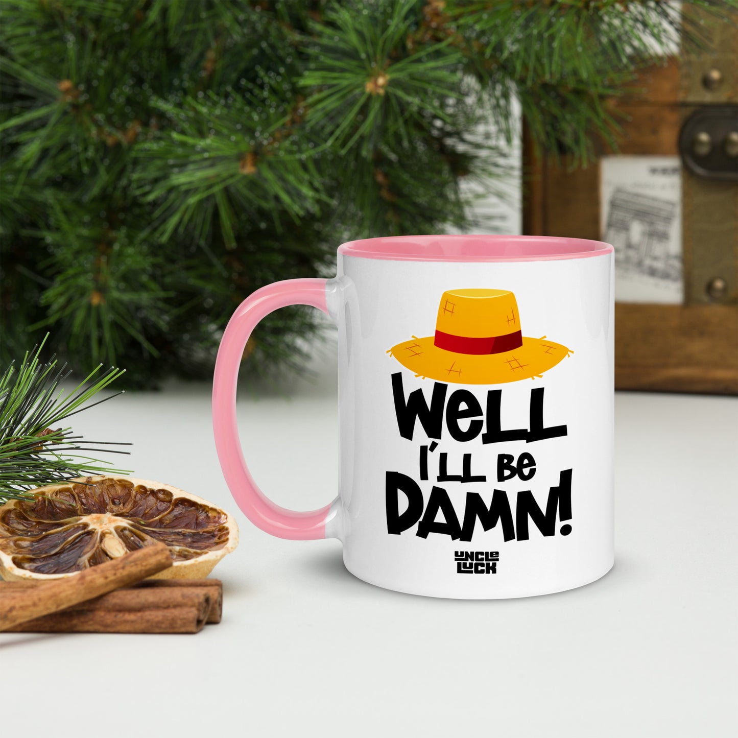 Uncle Luck Mug with Color Inside