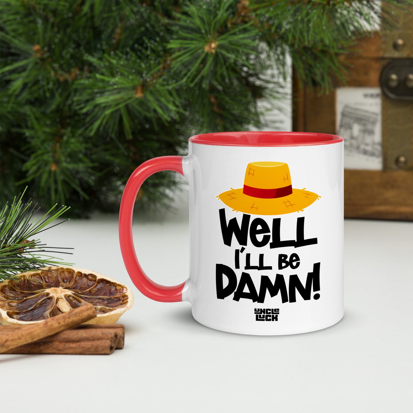 Uncle Luck Mug with Color Inside